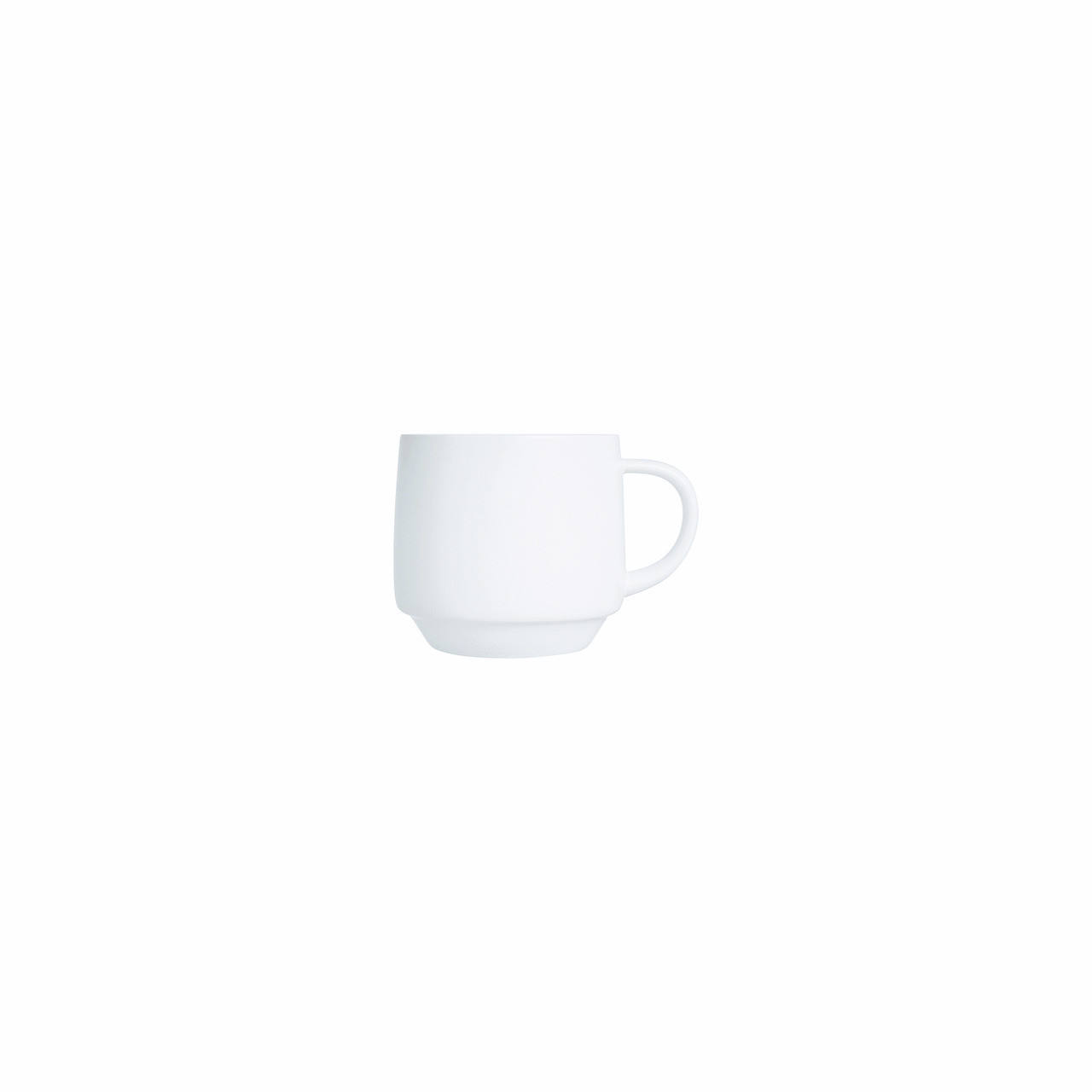 Intensity White, Baril Tasse stapelbar 0,25 l weiß